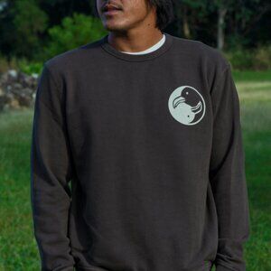 Mollusk Surf Society Crewneck Sweatshirt - Black